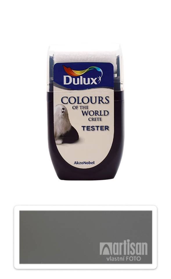 DULUX Colours of the World - matná krycí malířská barva 0.03 l Zimní ticho vzorek