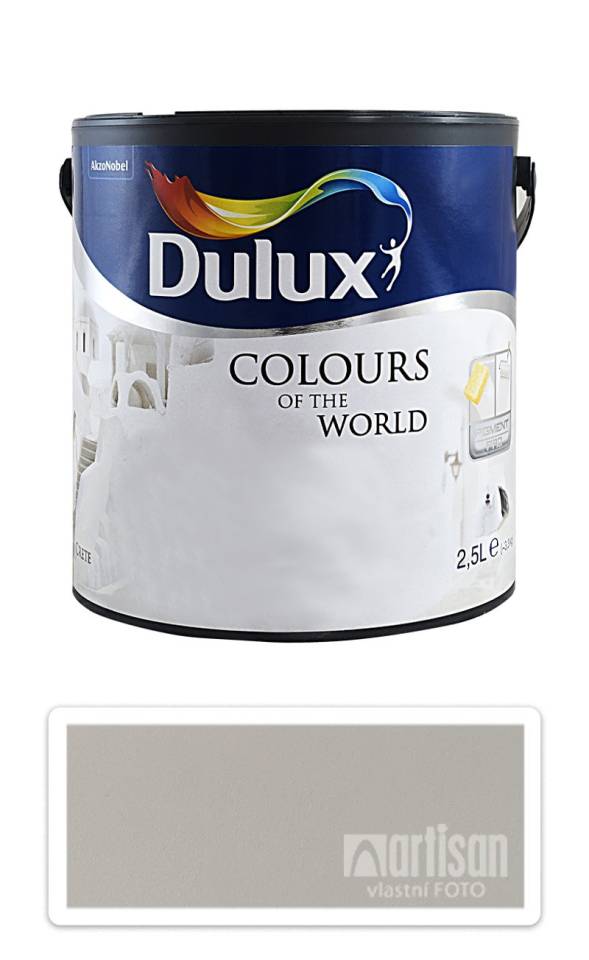 DULUX Colours of the World - matná krycí malířská barva do interiéru 2.5 l Lasturově bílá