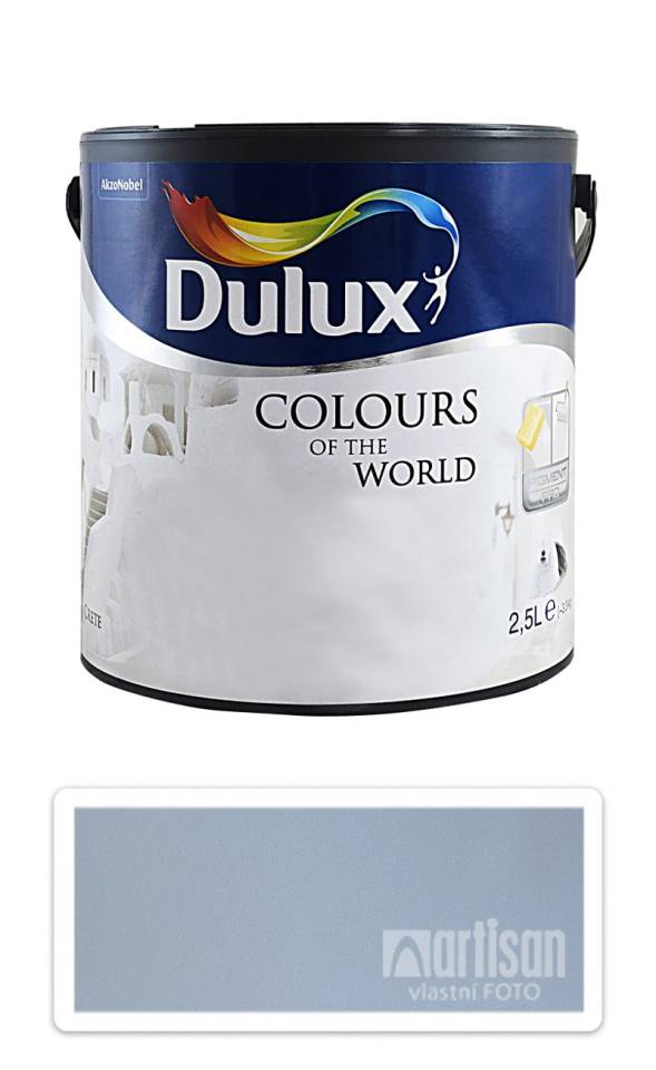 DULUX Colours of the World - matná krycí malířská barva do interiéru 2.5 l Nekonečný oceán