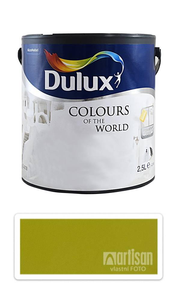 DULUX Colours of the World - matná krycí malířská barva do interiéru 2.5 l Rýžová pole