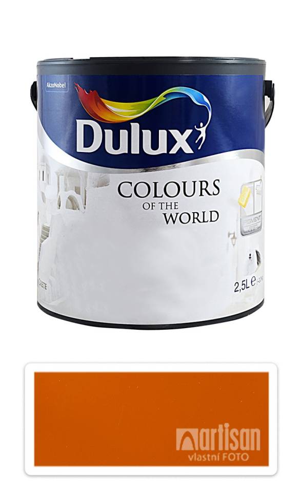 DULUX Colours of the World - matná krycí malířská barva do interiéru 2.5 l Tibetské roucho