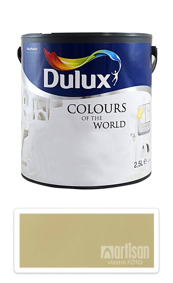 DULUX Colours of the World - matná krycí malířská barva do interiéru 2.5 l Tropické slunce
