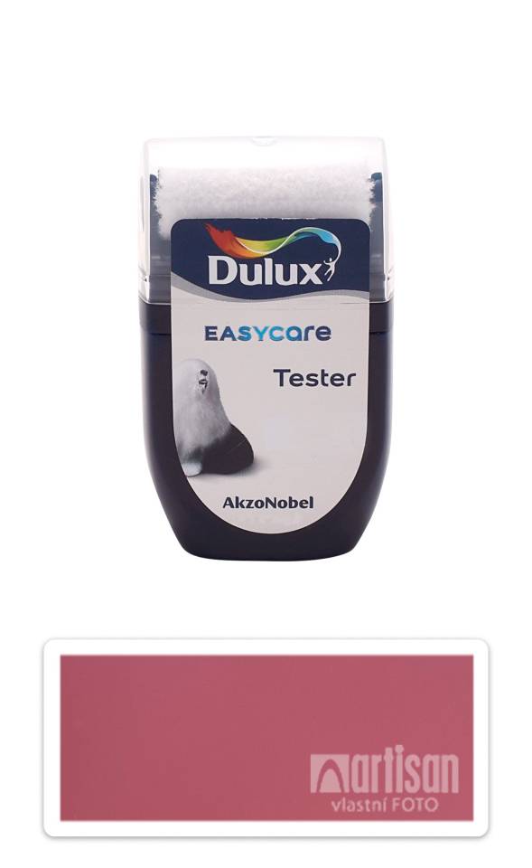 DULUX EasyCare - omyvatelná malířská barva do interiéru 0.03 l Kytice růží vzorek