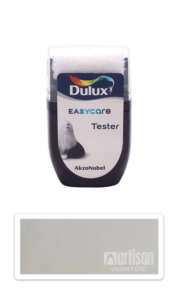 DULUX EasyCare - omyvatelná malířská barva do interiéru 0.03 l Popelavá šeď vzorek