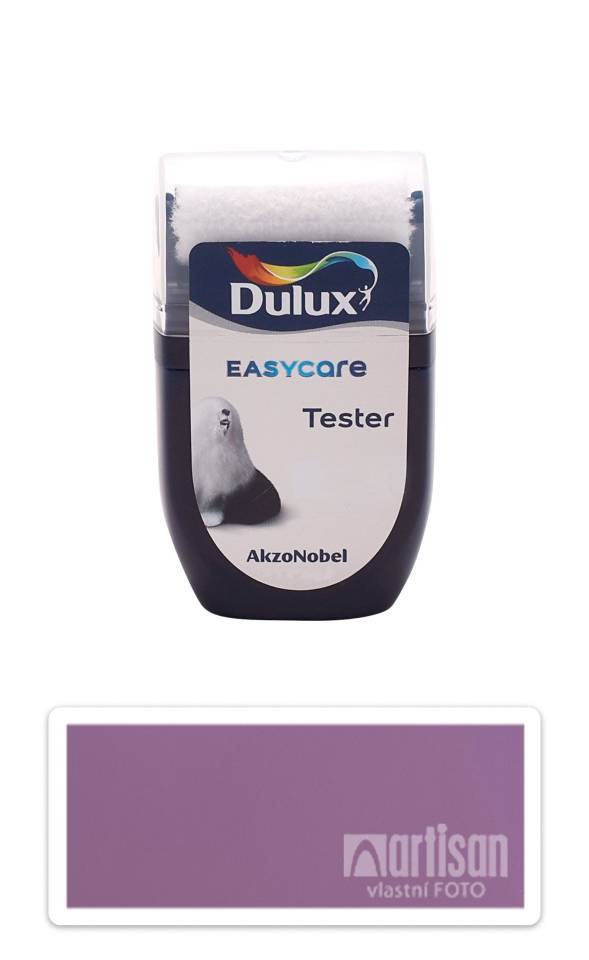 DULUX EasyCare - omyvatelná malířská barva do interiéru 0.03 l Záhon fialek vzorek