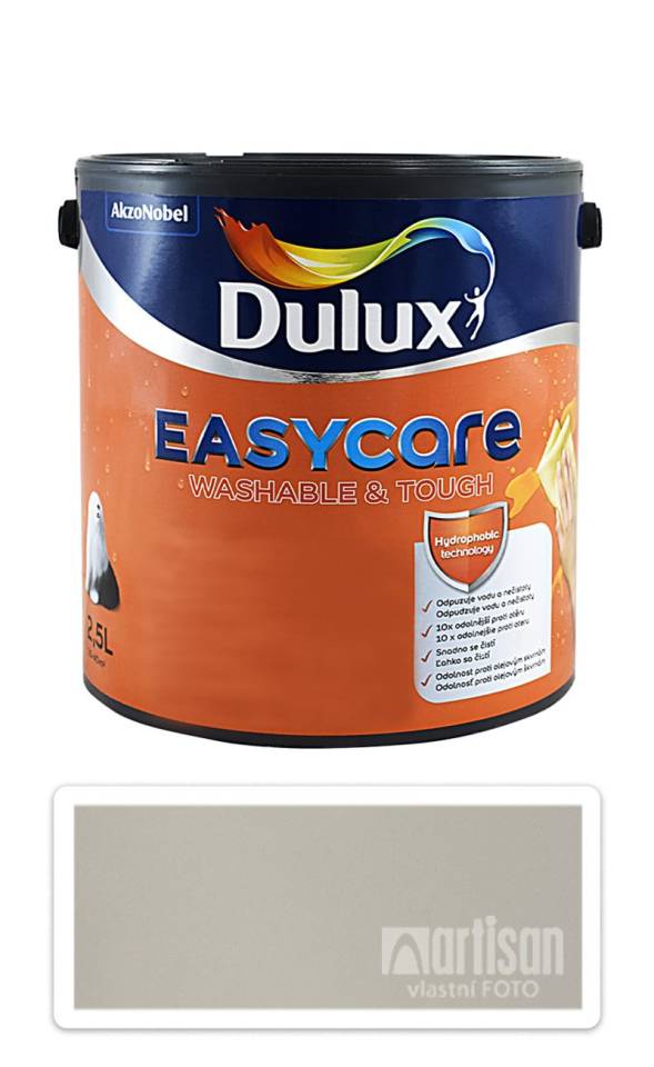 DULUX EasyCare - omyvatelná malířská barva do interiéru 2.5 l Mistrovské plátno
