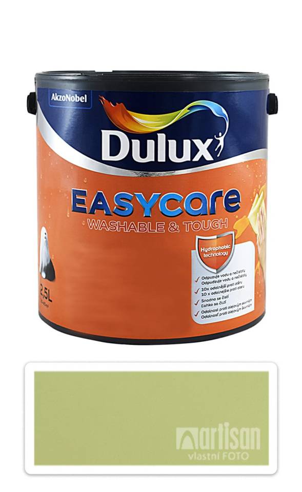 DULUX EasyCare - omyvatelná malířská barva do interiéru 2.5 l Pistáciový oříšek