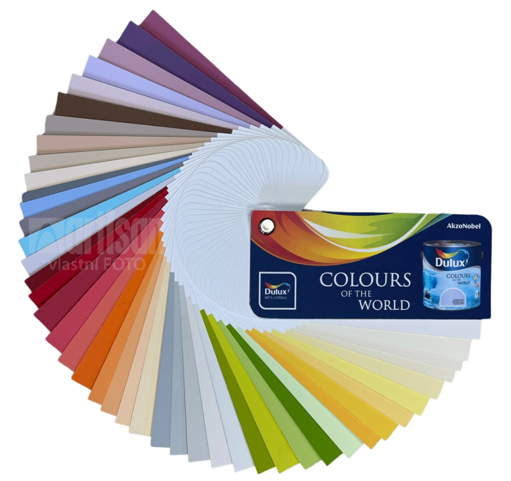 DULUX Vzorník Colours of the world - vějíř