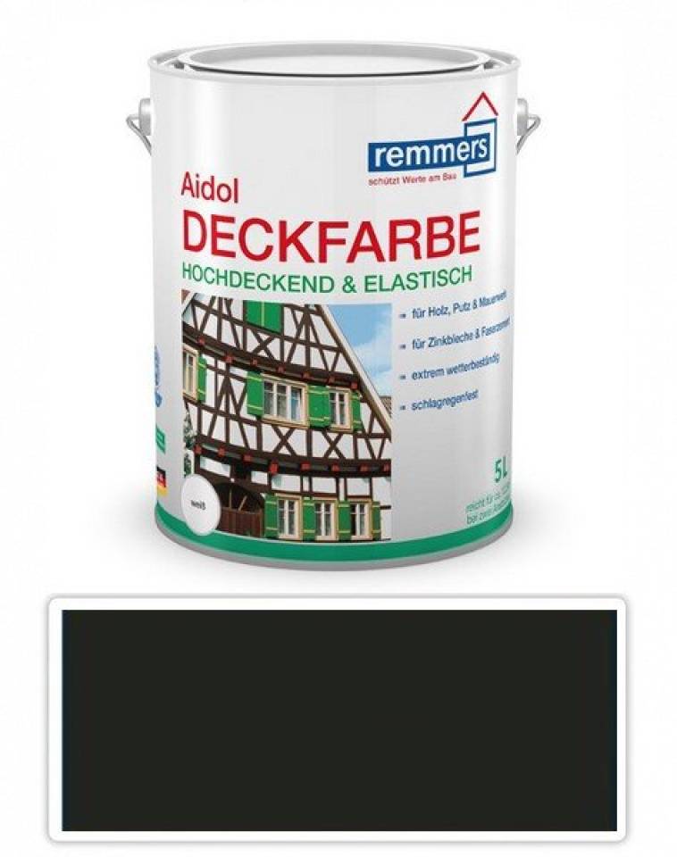 Deckfarbe Remmers - Krycí barva 5l Tabák