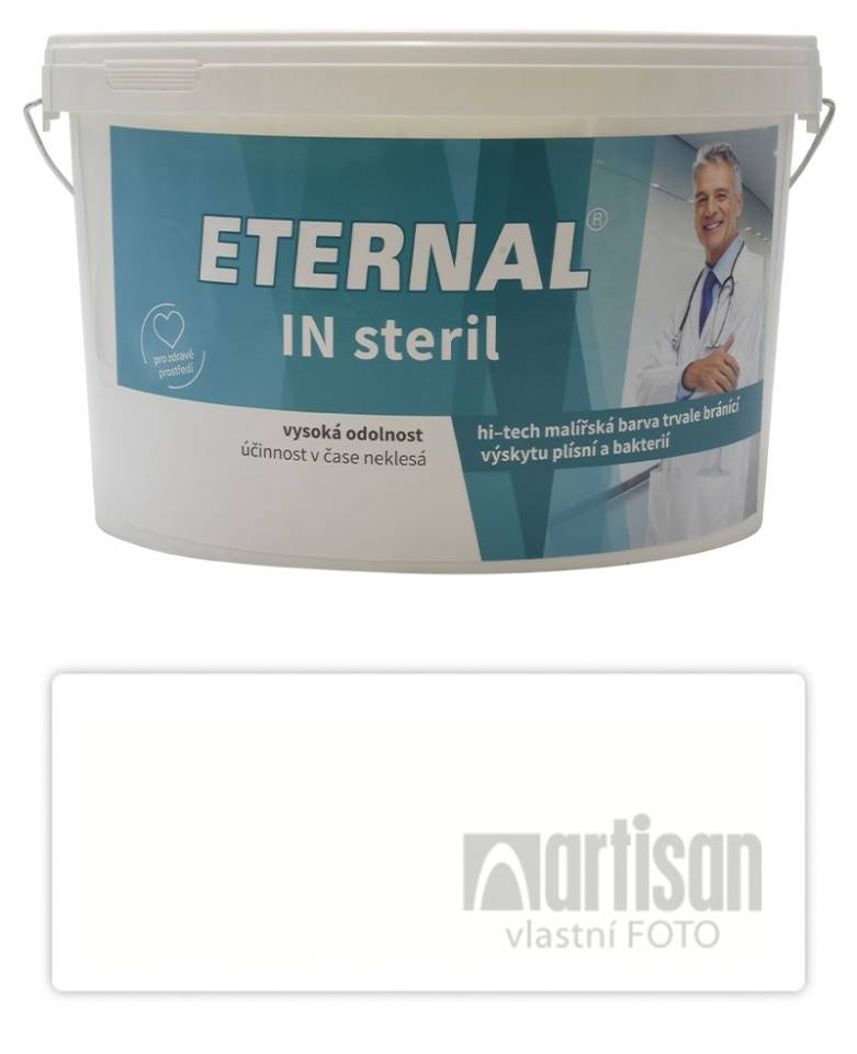 ETERNAL IN Steril - malířská barva proti napadení plísní a bakteriemi 12 l Bílá