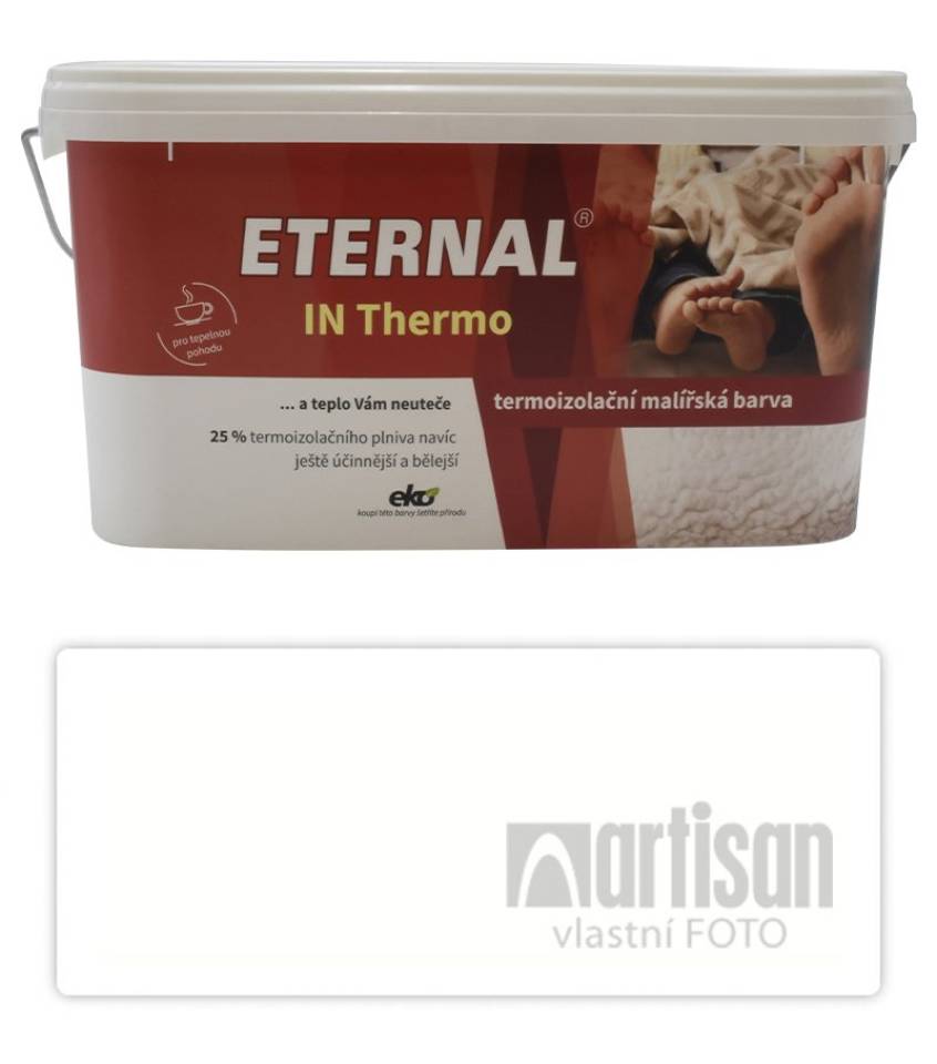 ETERNAL IN Thermo - termoizolační malířská barva do interiéru 4 l Bílá