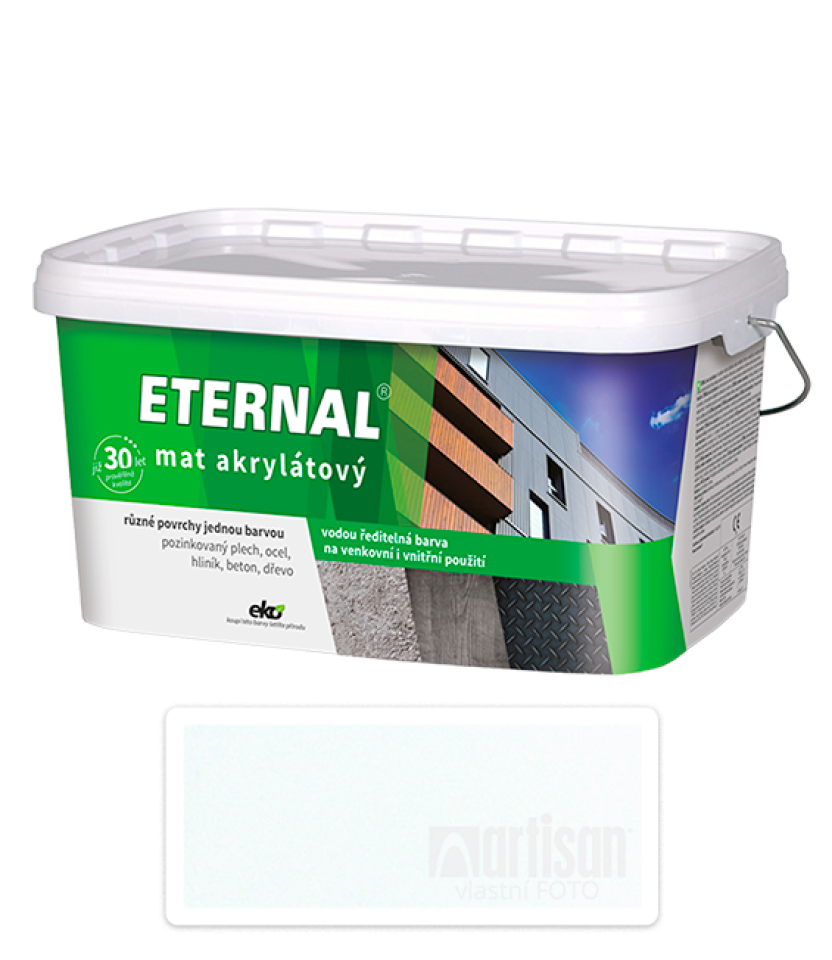 ETERNAL Mat akrylátový - vodou ředitelná barva 5 l Bílá 01