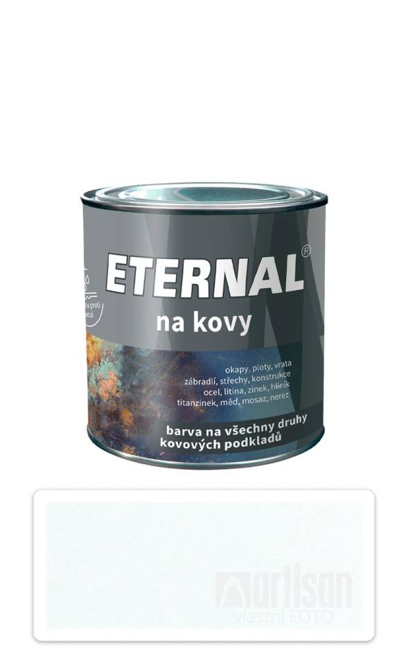 ETERNAL Na kovy - antikorozní barva na kov 0.35 l Bílá 401
