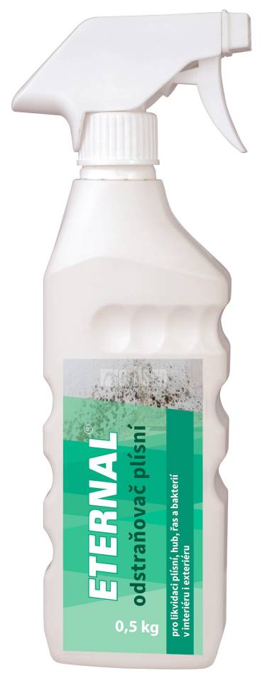 ETERNAL Odstraňovač plísní - biocidní přípravek na napadené povrchy 0.5 l