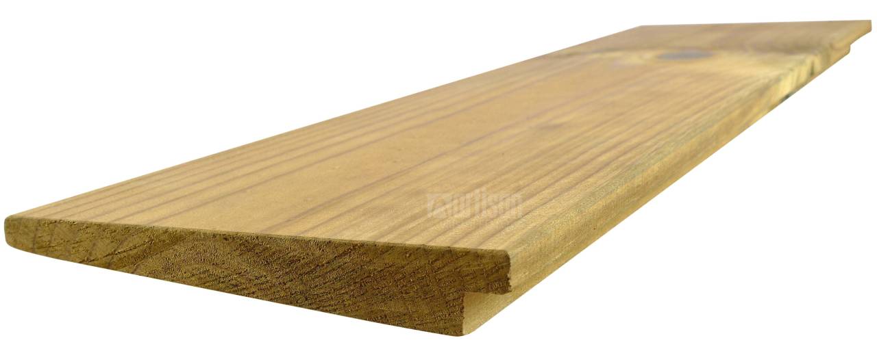 Fasádní obklady - palubky Diagonál UYL 20x140x4200 ThermoWood® borovice