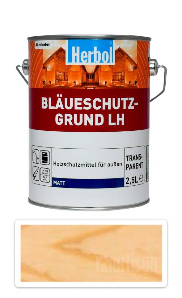 HERBOL Blaueschutz Grund - impregnační nátěr 2.5 l