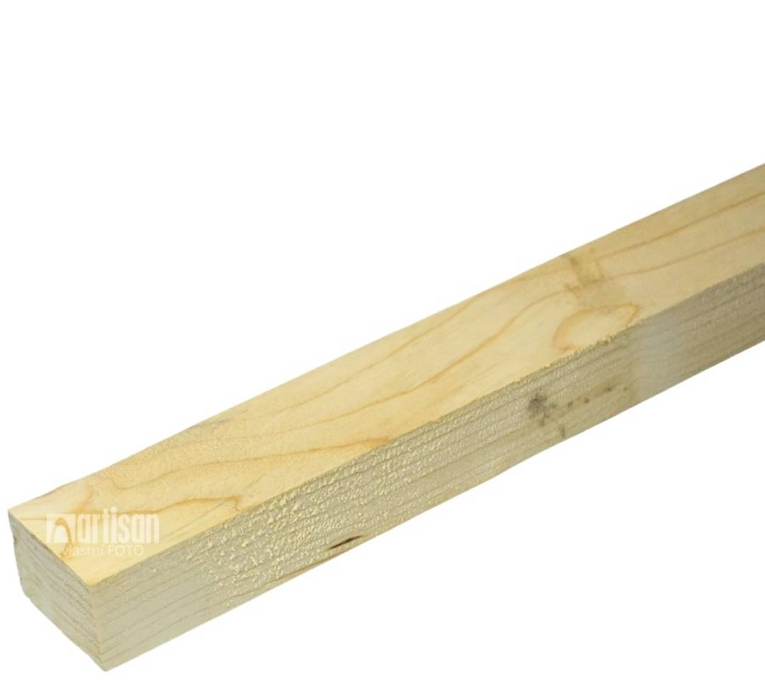 Hoblovaný hranol bez fáze 40x60x3000 Smrk