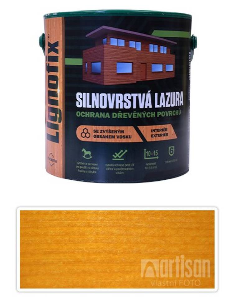 LIGNOFIX - silnovrstvá lazura 2.5 l Pinie