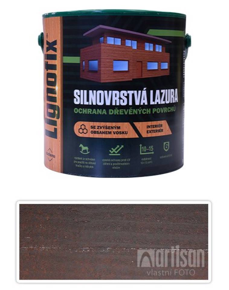 LIGNOFIX - silnovrstvá lazura 2.5 l Wenge
