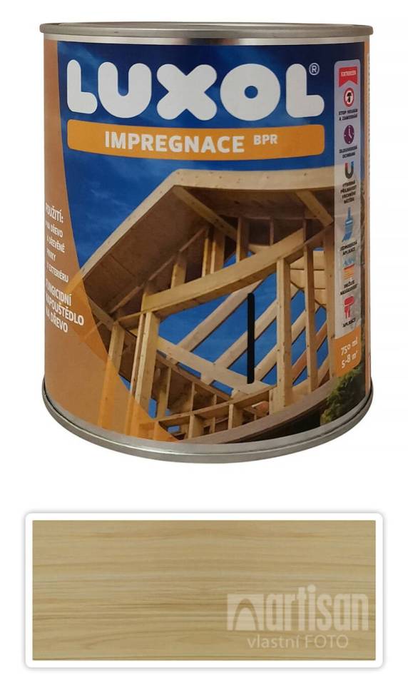 LUXOL Impregnace na dřevo v exteriéru 0.75 l Bezbarvá