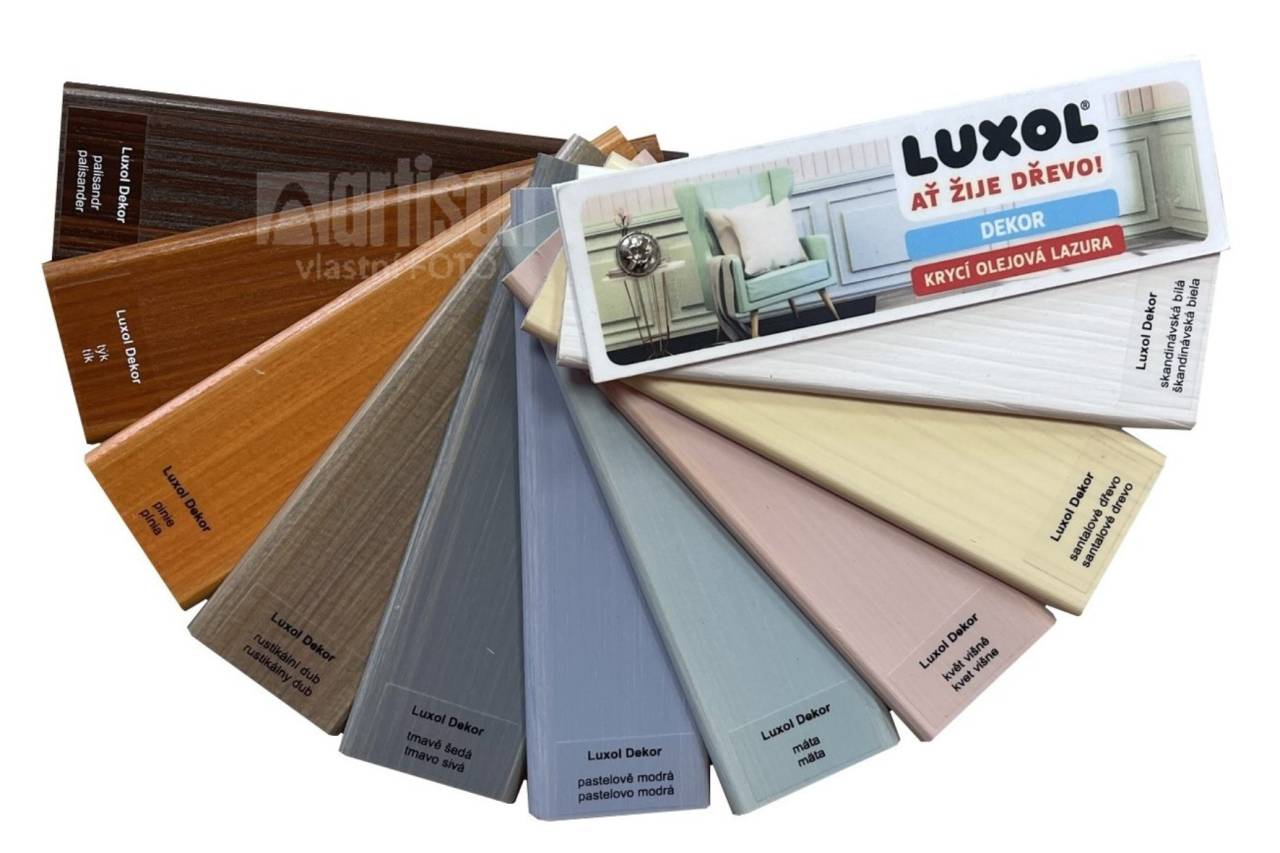 LUXOL Vzorník Dekor - vějíř