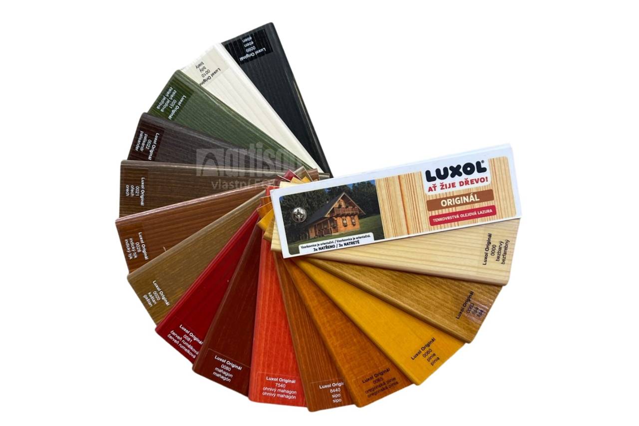 LUXOL Vzorník Originál - vějíř