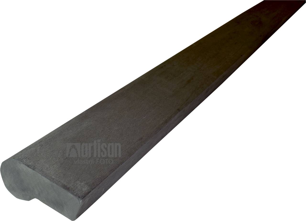 Latě na lavičku WPC dřevoplast koncové LamboDeck 32x100x1500 - Dark Grey