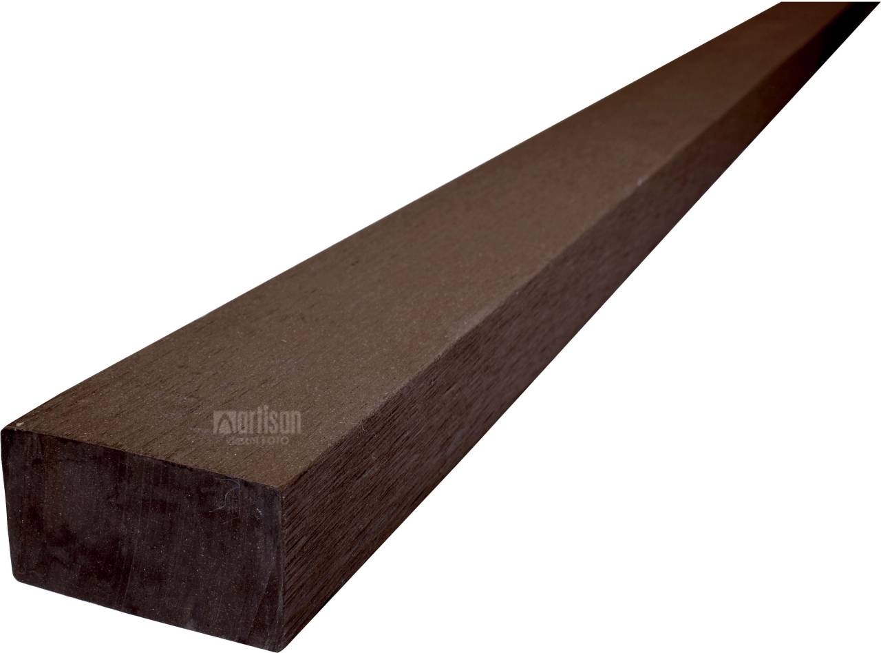 Latě na lavičku WPC dřevoplast průběžné LamboDeck 32x56x1500 - Chocolate