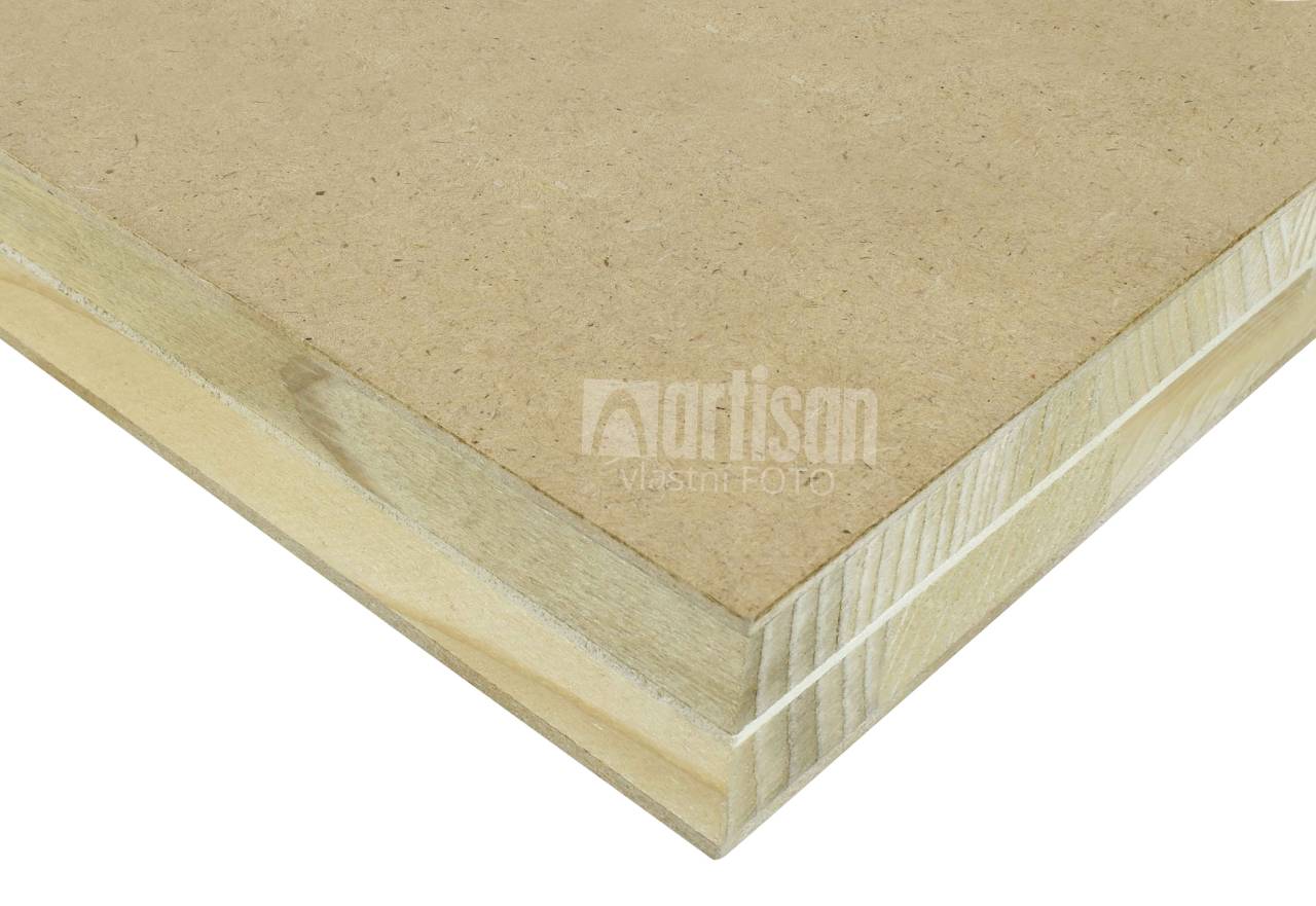 Laťovka s MDF 38x970x2050 Topol