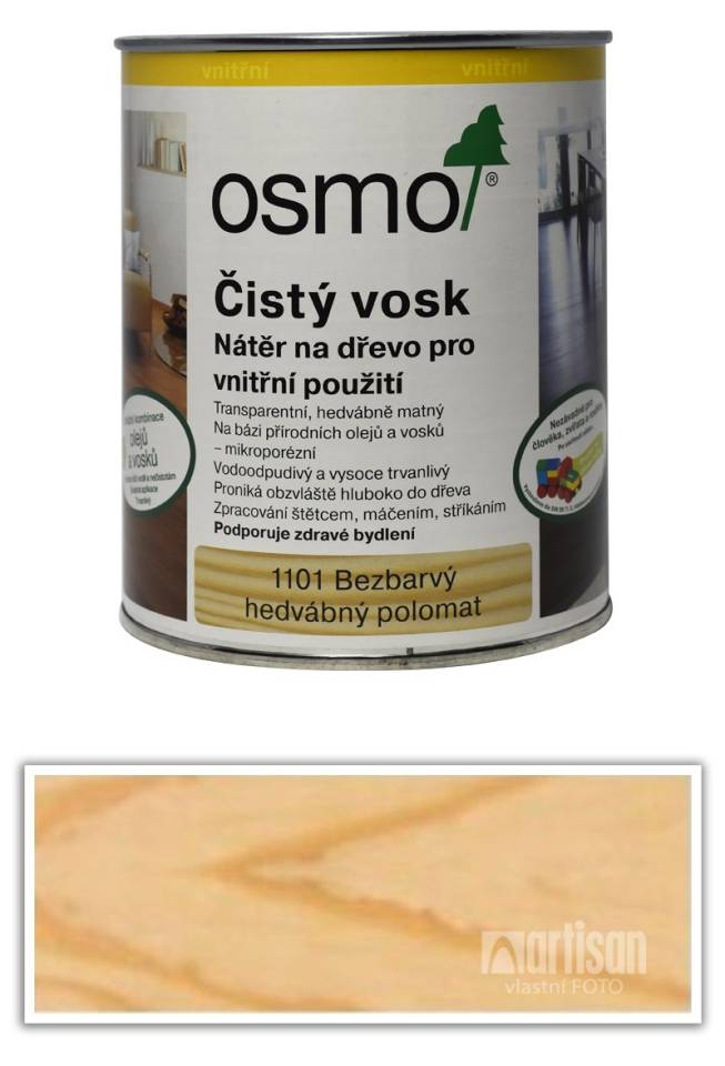 OSMO Čistý vosk 0.75 l Bezbarvý 1101