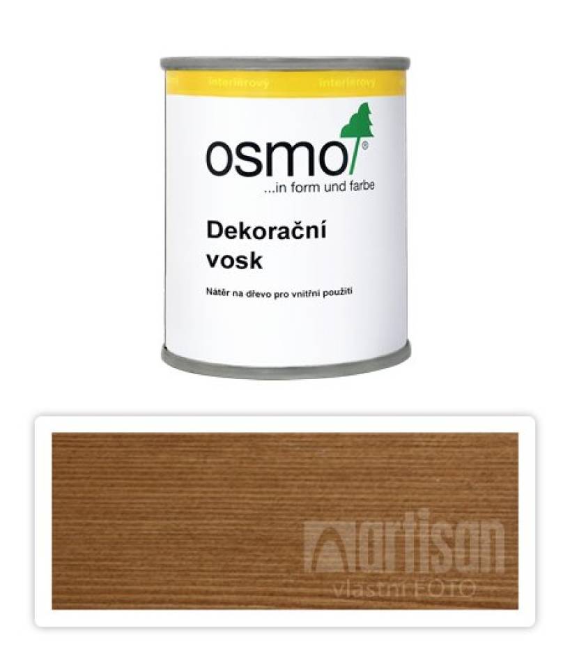 OSMO Dekorační vosk transparentní 0.125 l Dub 3164