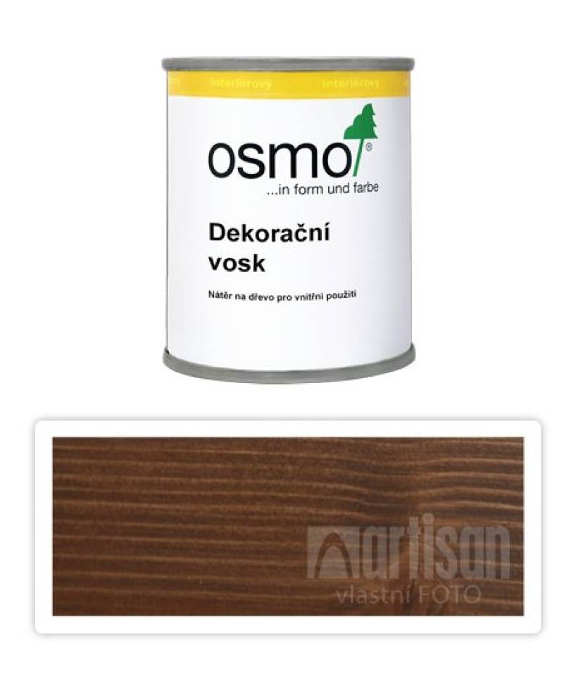OSMO Dekorační vosk transparentní 0.125 l Dub antik 3168