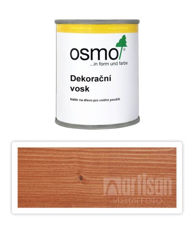 OSMO Dekorační vosk transparentní 0.125 l Třešeň 3137