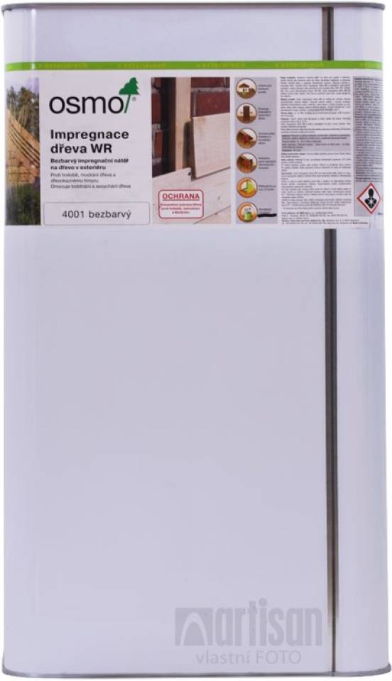 OSMO Impregnace dřeva pro exteriéry WR 25 l 4001