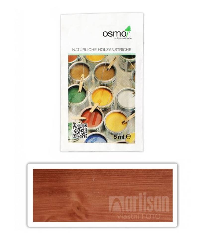 OSMO Jednorázová lazura HS 0.005 l Mahagon 9232 vzorek