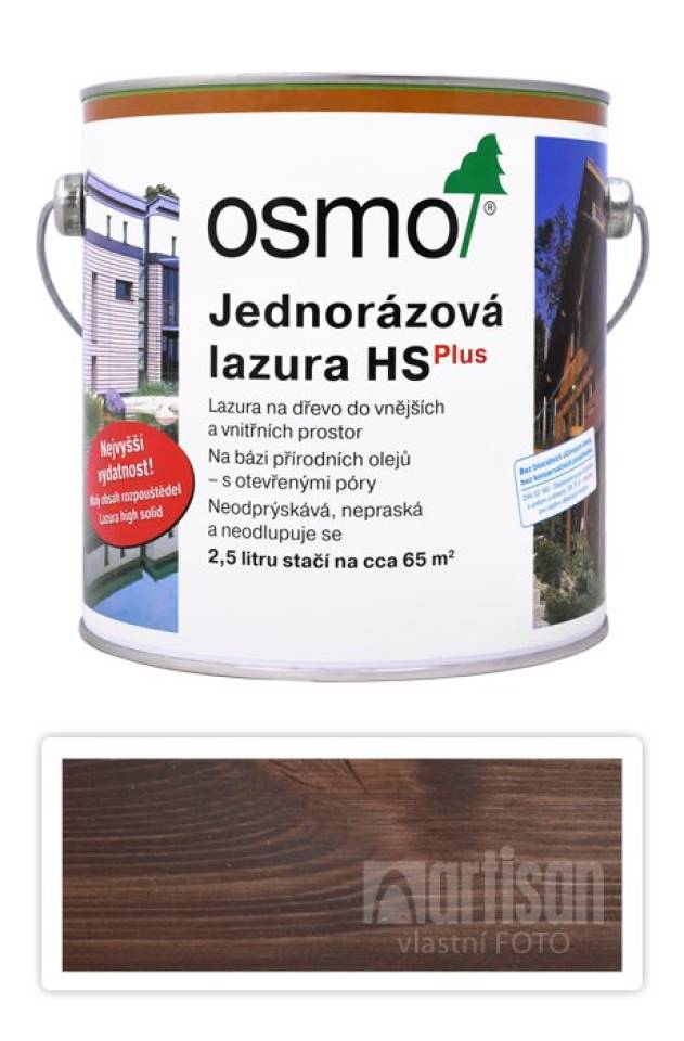 OSMO Jednorázová lazura HS 2.5 l Palisandr 9264