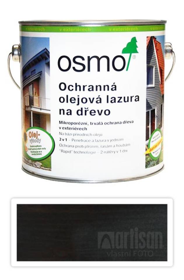 OSMO Ochranná olejová lazura 2.5 l Eben 712