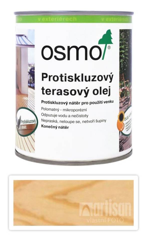 OSMO Protiskluzový terasový olej 0.75 l Bezbarvý 430