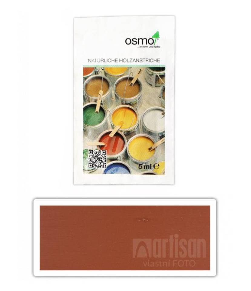 OSMO Selská barva 0.005 l Cedr - červené dřevo 2310 vzorek