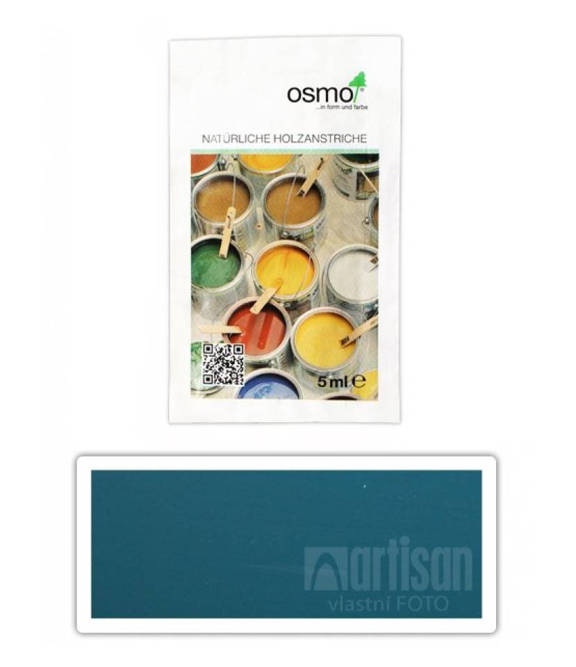 OSMO Selská barva 0.005 l Labrador modrá 2501 vzorek