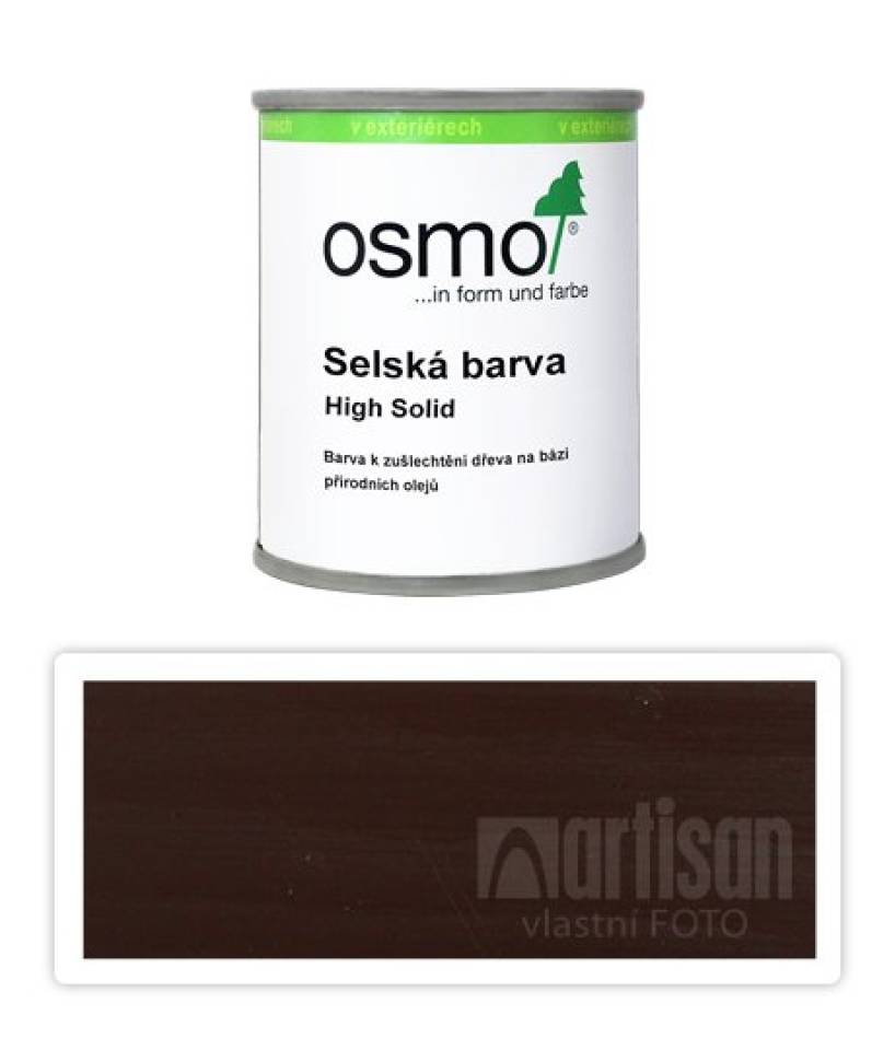 OSMO Selská barva 0.125 l Tmavě hnědá 2607