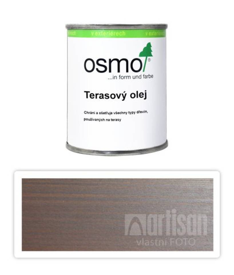 OSMO Terasový olej 0.125 l Šedý 019