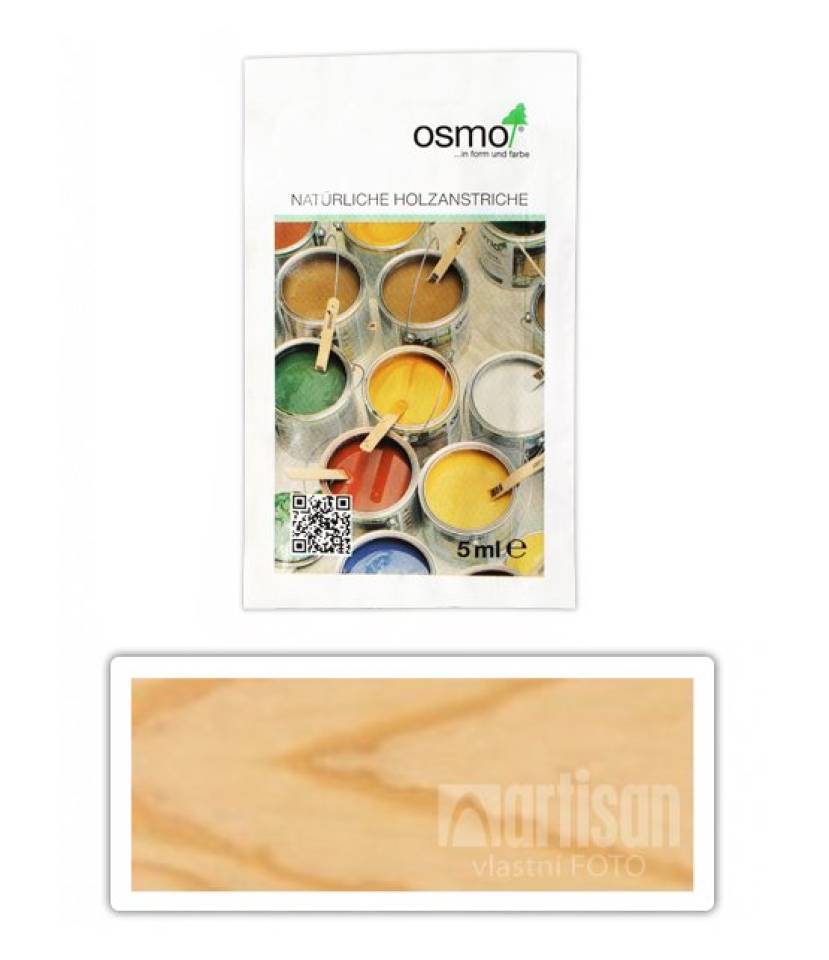 OSMO Top olej na nábytek a kuchyňské desky 0.005 l Bezbarvý polomat 3028 vzorek