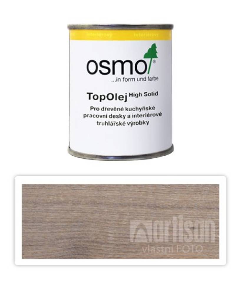 OSMO Top olej na nábytek a kuchyňské desky 0.125 l Bílá 3037