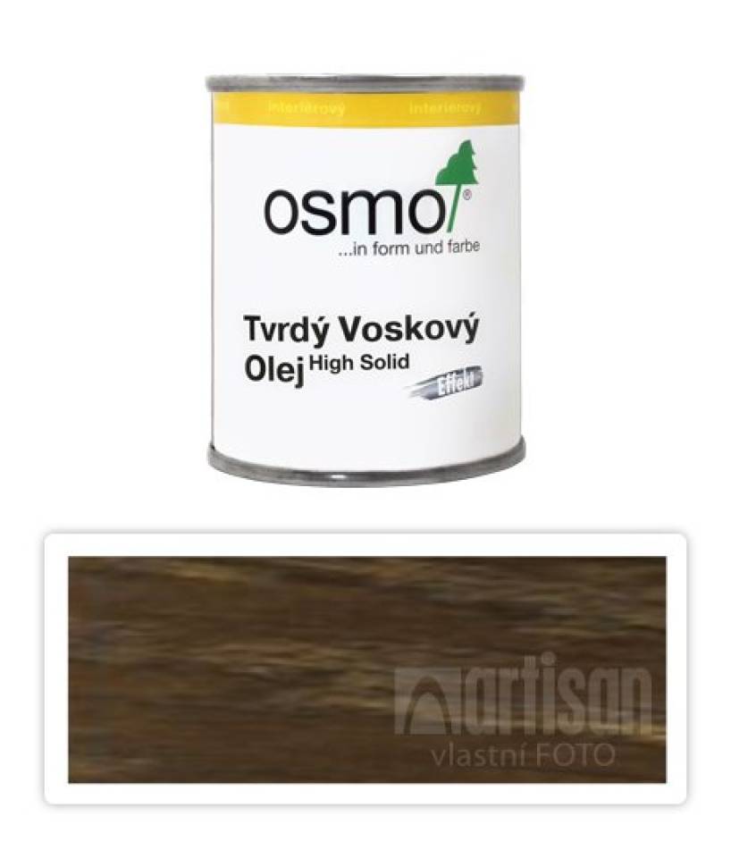 OSMO Tvrdý voskový olej Efekt pro interiéry 0.125 l Zlatý 3092