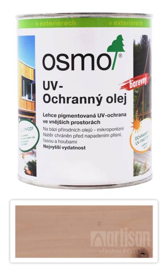 OSMO UV Olej Extra pro exteriéry 0.75 l Smrk 424