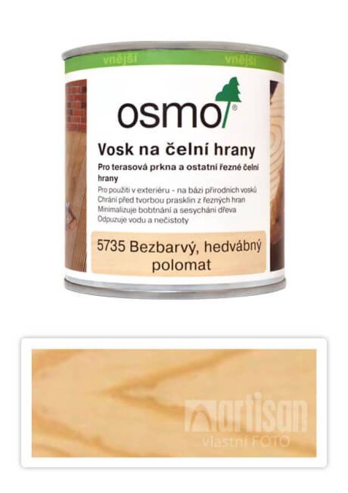 OSMO Vosk na řezné hrany 0.375 l Bezbarvý 5735