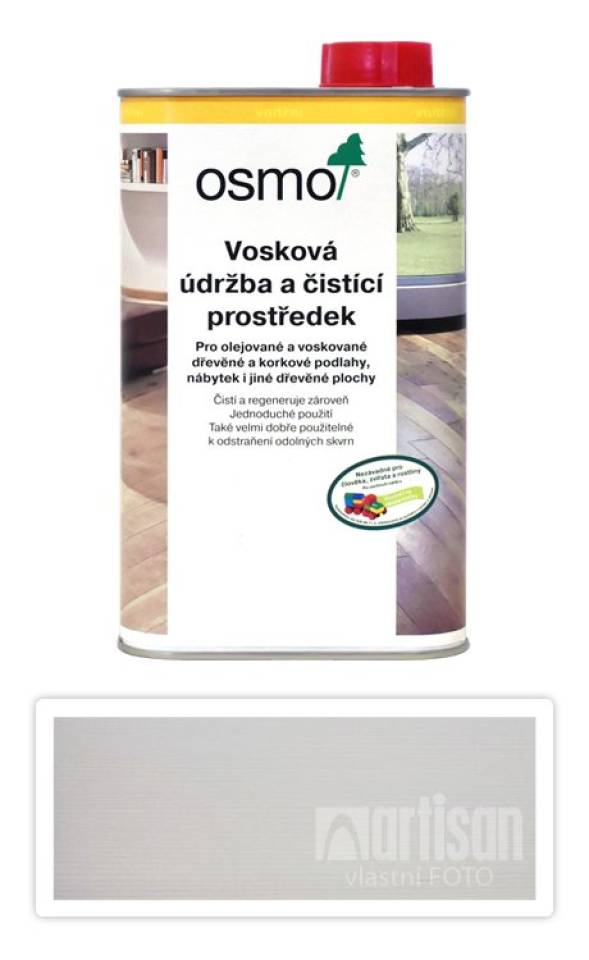 OSMO Vosková údržba a čistící prostředek 1 l Bílý 3087