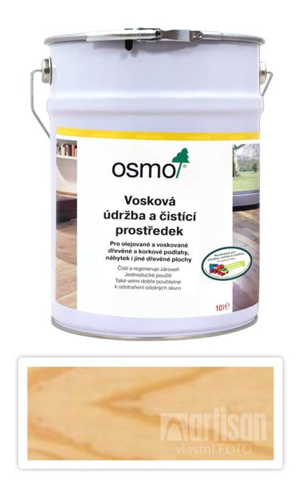 OSMO Vosková údržba a čistící prostředek 10 l Bezbarvý 3029