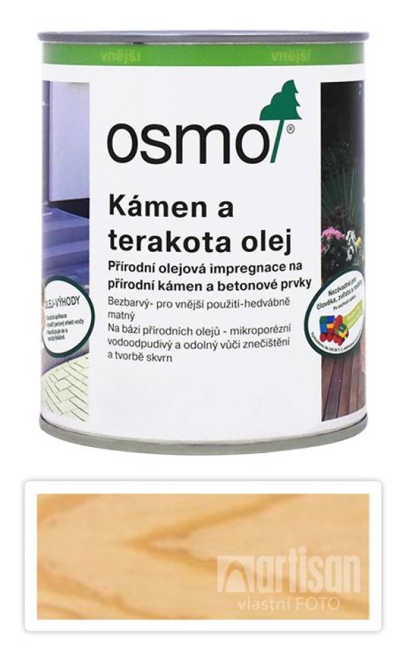 OSMO olej na kámen a terakotu 0